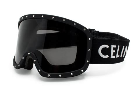 Celine Ski Mask Cl4196Us Grey & Black Matte Sunglasses.